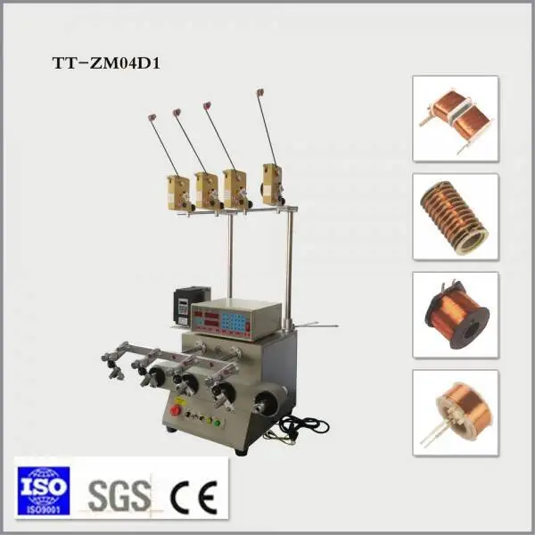 High Productivity Flat Winding Machine TT-ZM04D1, Adjustable Coil Winding Machine