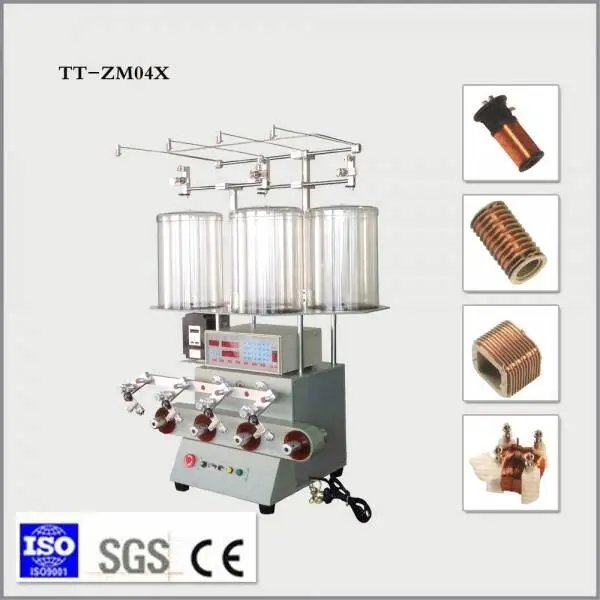 CNC Control System, Toroidal Winding Machine Flat Winding Machine TT-ZM04X Easy To Operate