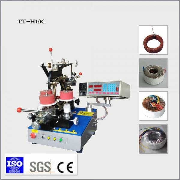 Customized Gear Coil Winding Machine TT-H10C For Rectangular/ Oval/ Round Coil