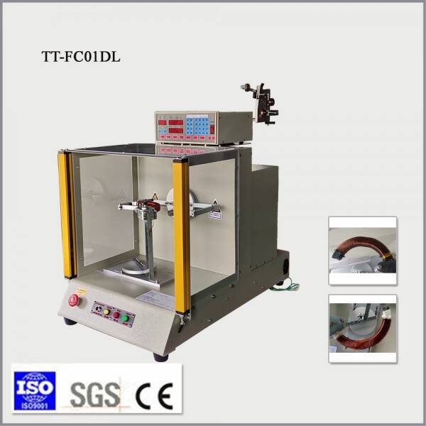 Semi-automatic Toroidal Coil Winding Machine TT-FC01DL Easy To Operate