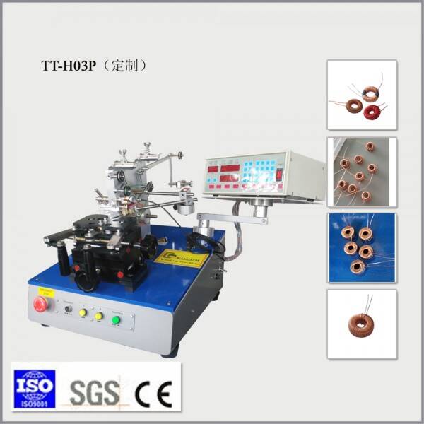 CNC Control System Toroidal Coil Winding Machine TT-H03P For Industry