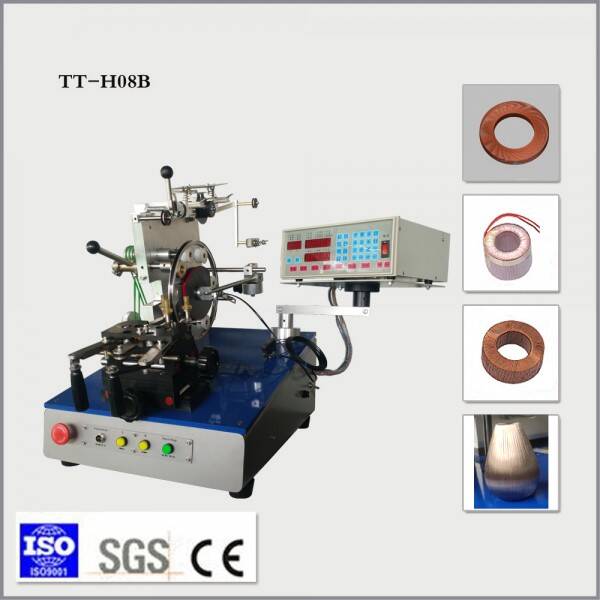 Touch Screen Control Toroidal Coil Winding Machine TT-H08B For Industry