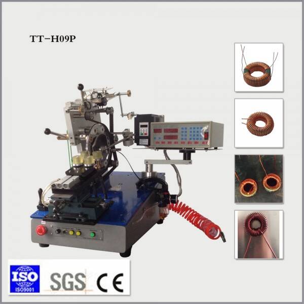 PLC+CNC Control Toroidal Coil Winding Machine TT-H09P For Manufacturing Plant